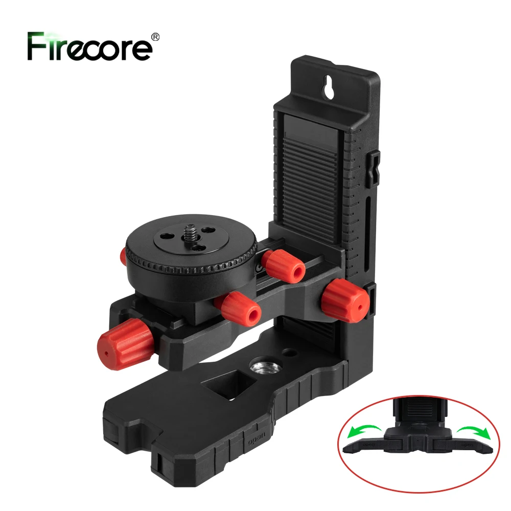 FIRECORE 360° L-Magnetic Adjustable Bracket For Laser Level For Ceiling Grid Applications (FLM80A)