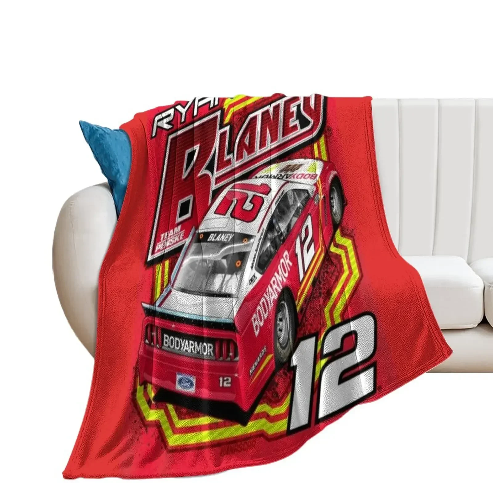 ryan blaney Throw Blanket Bed Fashionable Warm Soft Plaid Comforter Blankets