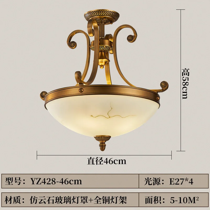 European Style LED Retro Porch Lamp Iron Frame Glass Shade 2-Year Warranty Adjustable Color Temp 2700K-6500K for Bedroom Balcony view 6