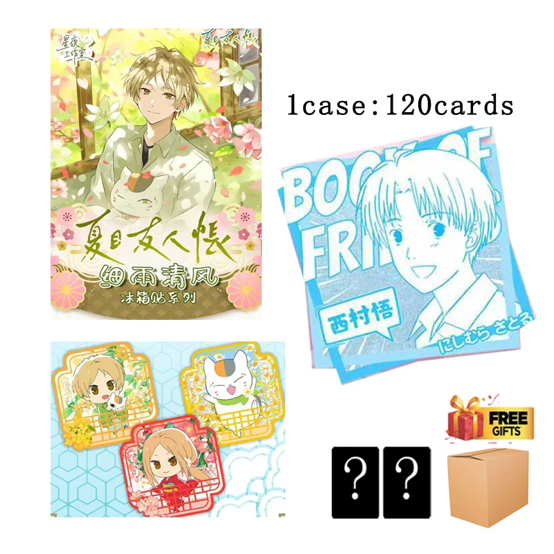 

Natsumes Book of Friends Die Cut Refrigerator Magnet Series 1 Double Layer Acrylic UV Print Glow In The Dark Wooden Craft 10cm