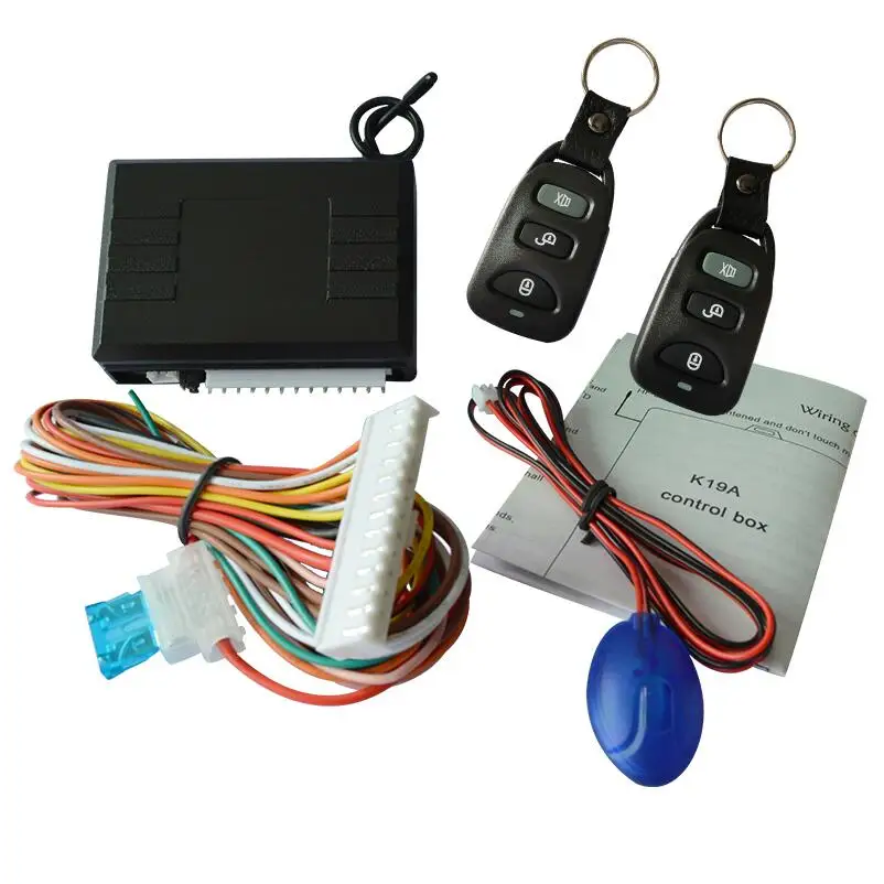 

CARQSENG DC12V Система удаленного автомобильного бесключевого доступа с пластиковым ключом