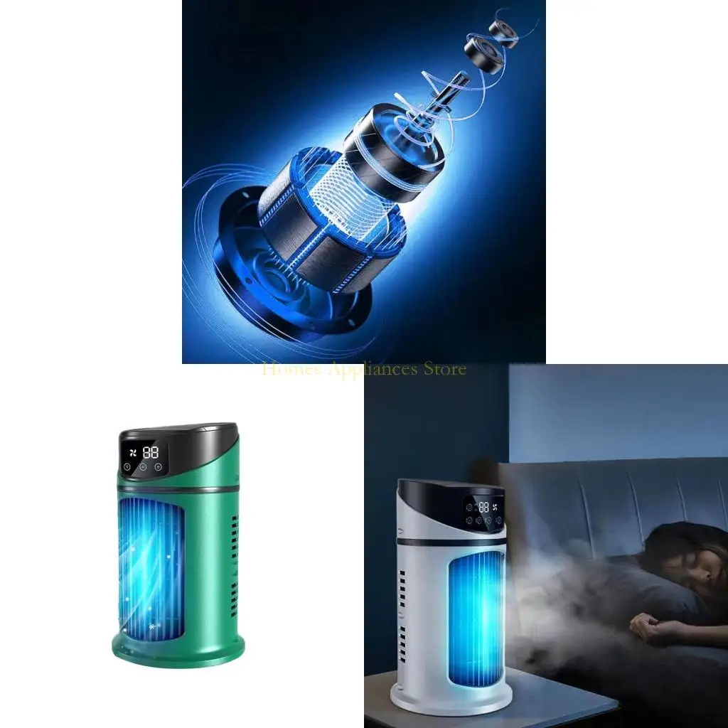 

D0AB Портативный кондиционер вентилятор Mini испарительный воздушный кулер с функцией синхронизации