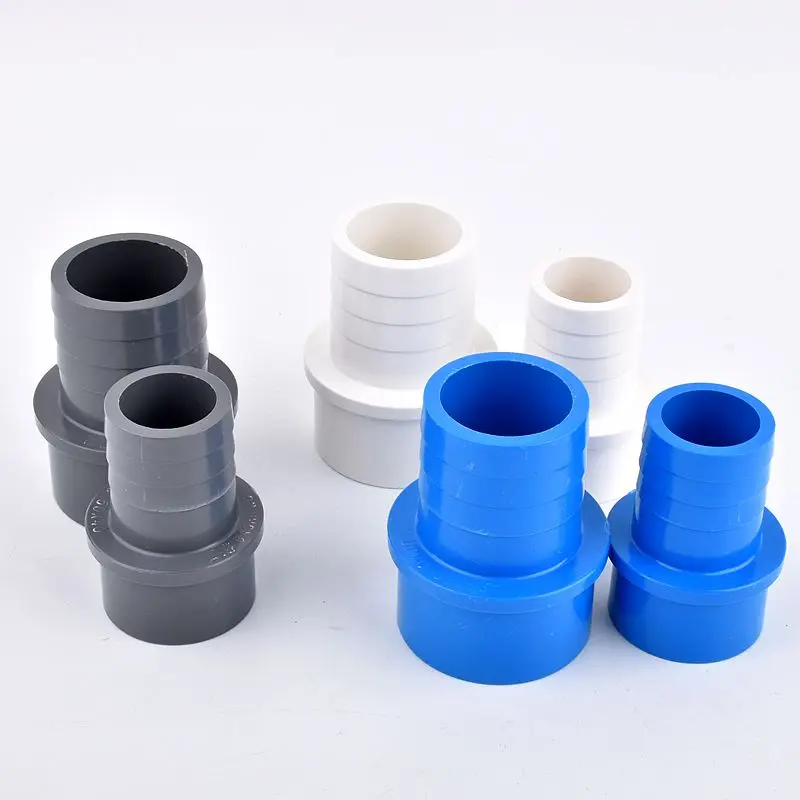 2Pcs Big Size PVC Pagoda Hose Connector OD 50-40mm 63-50mm Aquarium Fish Tank Garden Irrigation Water Pipe Jionts Fittings