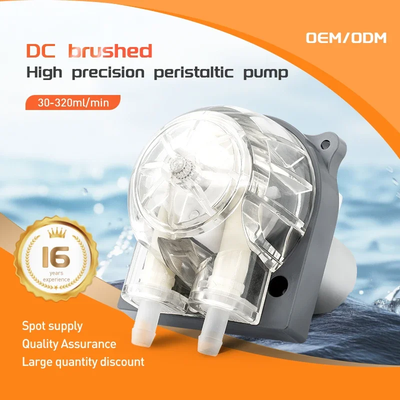 NEW LEFOO Laboratory Precision Liquid Handling Oem Small Peristaltic Pump Delivery Chemical Water Distribution Easy to Clean