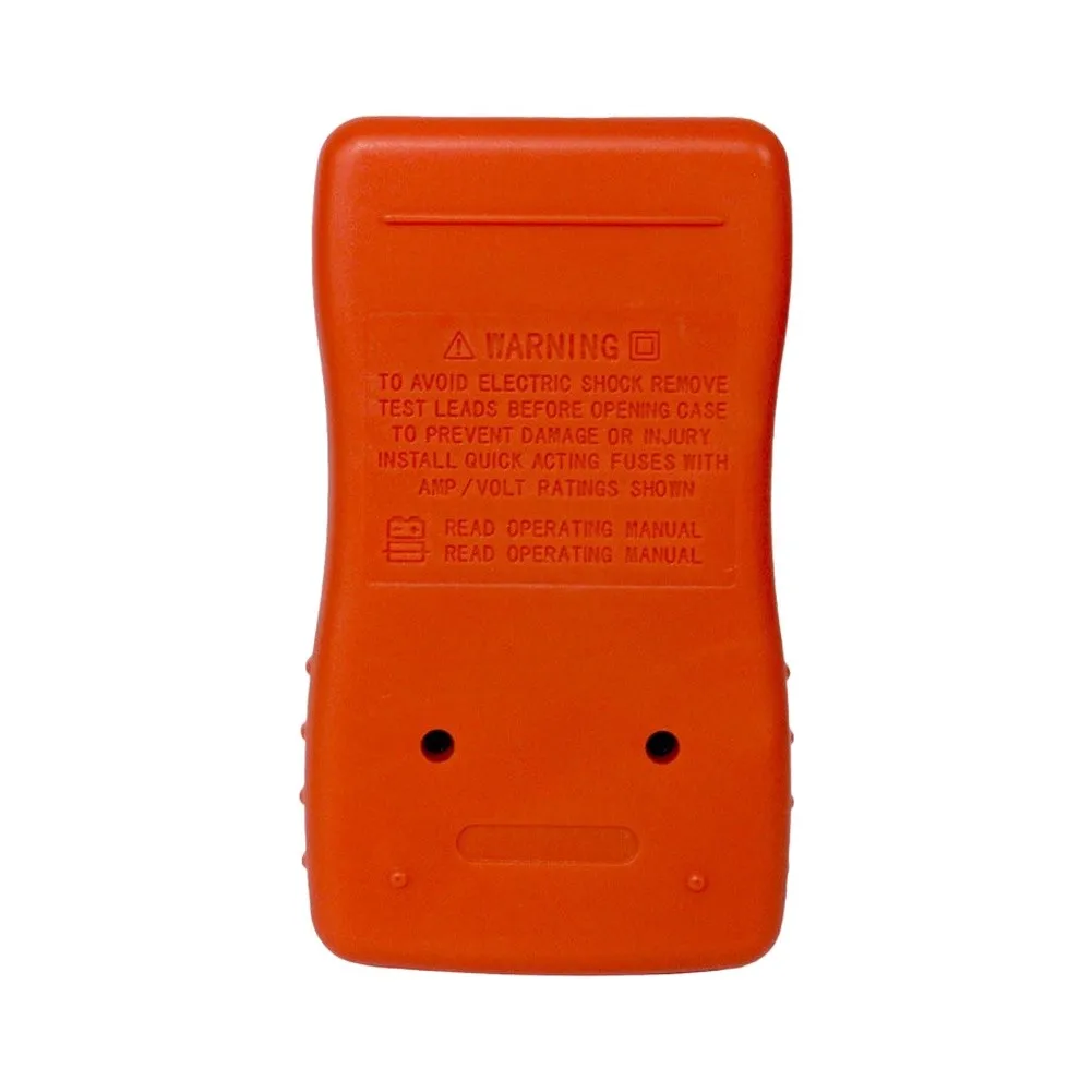 DT820D Multimeter Red ABS Portable Handheld Electronic Tester For Circuit Repair DIY With Overload Protection Digital Display