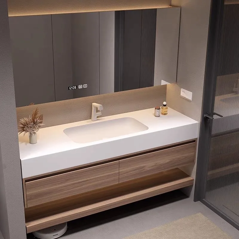 

Corian встроенная раковина из каменной плиты, бесшовный горячий гибкий шкаф для ванной комнаты, комбинированный туалет, умывальник для рук