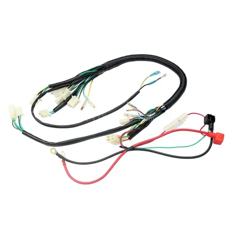 Motorbike Full Electrics Wiring Harness Cdi Stators 6 Coils For 50cc 70cc 90cc 110cc 125cc Atv Pit Bike