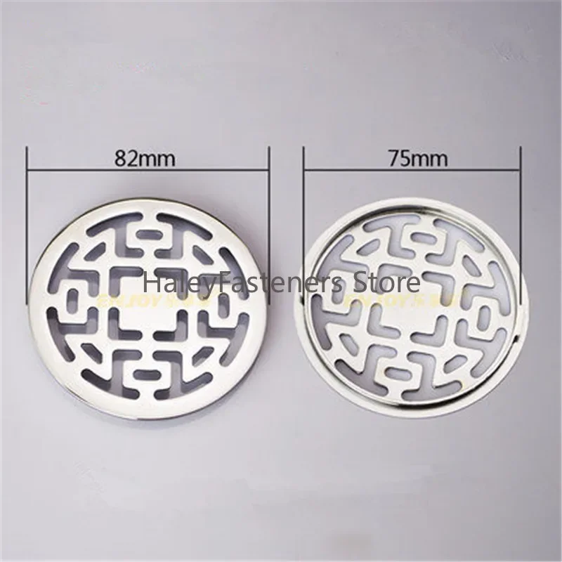 82mm Antique Brass Kitchen Sink Strainer Stopper Strainers Bathroom Deodorant Shower Floor Drains Cover Sewer Filter Sinks
