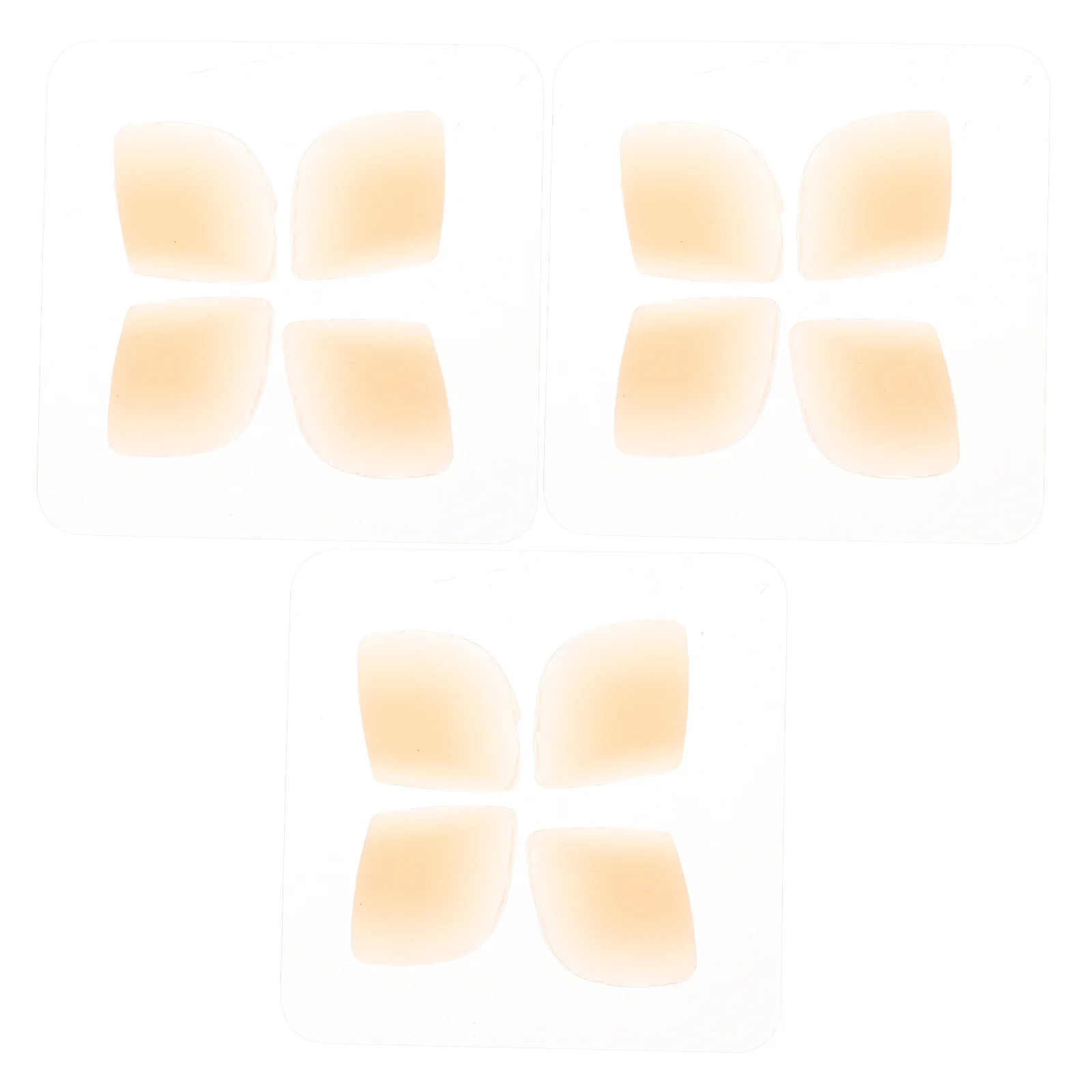 

12Pcs Silicone Elf Ear Patches Transparent Invisible Ear Support Stickers for Protruding Ears Correction V-Shaped Face Contour