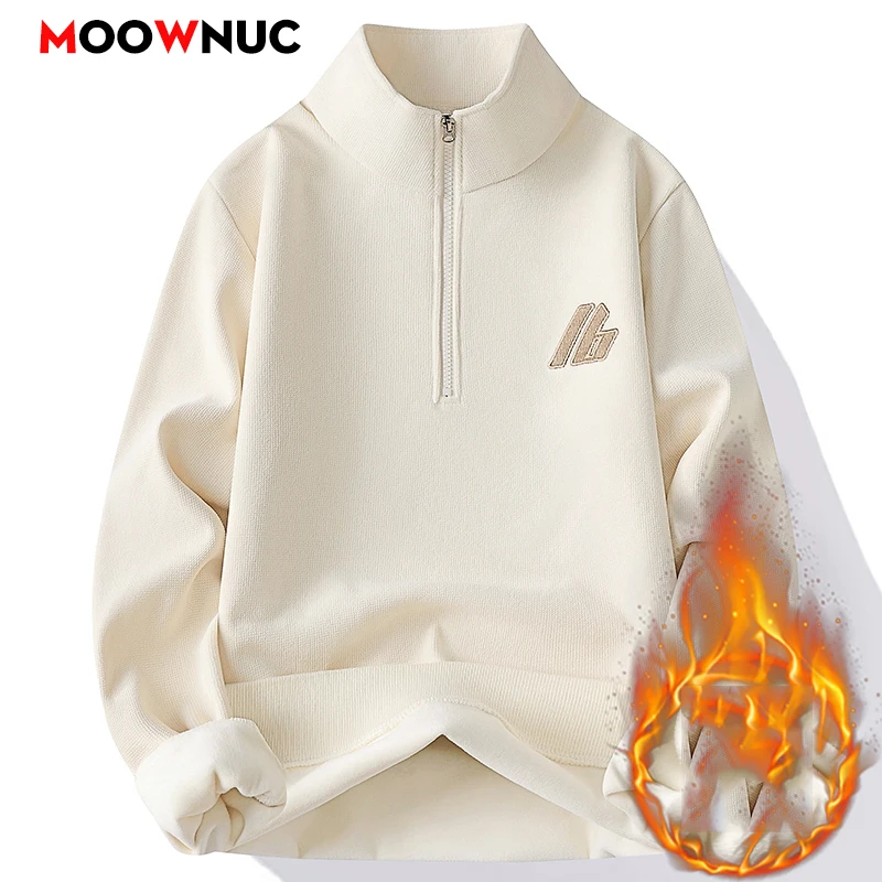 

Casual Sweater Male Men's Warm Knitted Sweater Streetwear Pullovers Thick Fashion Clothing Spring Autumn Winter Men Clothing