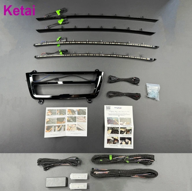 Specific for F30 F31 9 Colors Car Interior Ambient Light for Bmw 3 Series 9-color Ambient Light F30 F31