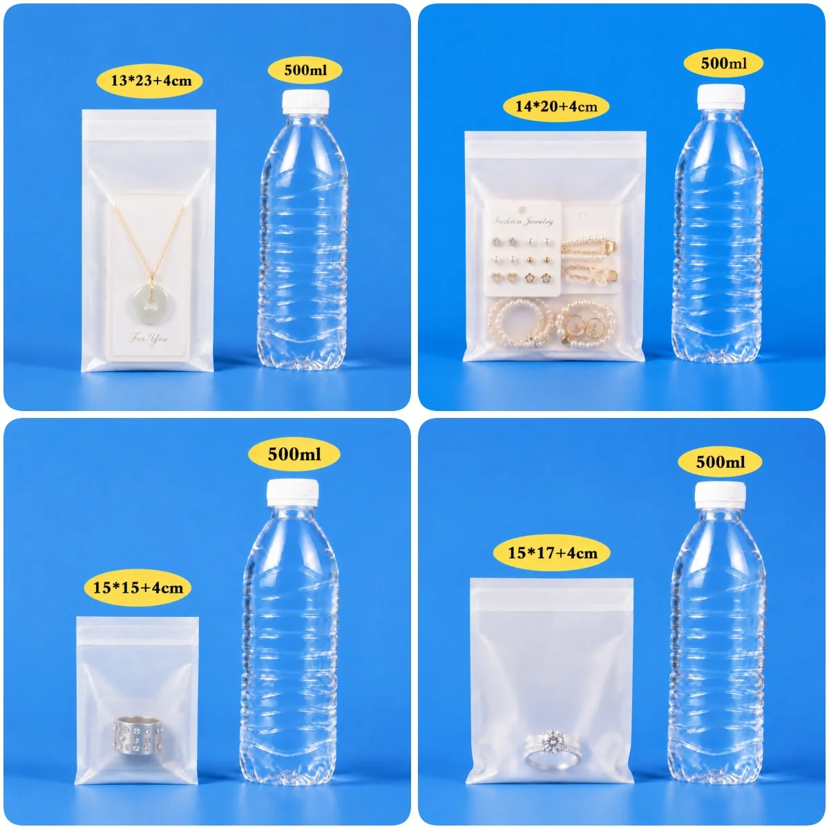 Umweltfreundliche, biologisch abbaubare Glasin-Papiertüten, halbtransparente Tasche, selbstklebende Umschläge, für Datenkabel, Kleidung, Accessoires – Detail 8