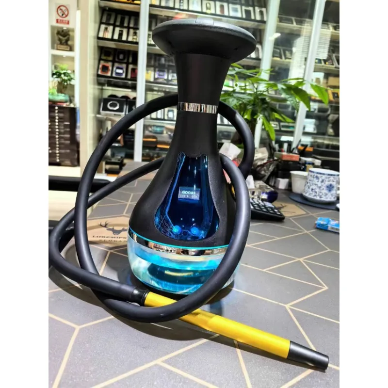 Electronic hookah charging and heating, free of carbohydrates