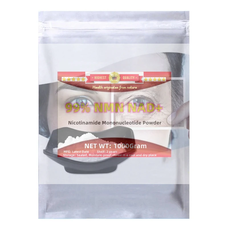 Global AliExpress Fast Delivery Customized Packaging 99% NMN NAD+,anti-aging skin whitening Supplements