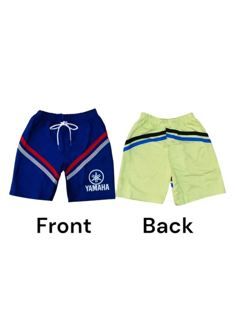 2026 Summer Hot Selling Yamaha 3D Color Blocked Sports Shorts for Men and Women, Trendy Casual Motorcycle Riding Sports Shorts