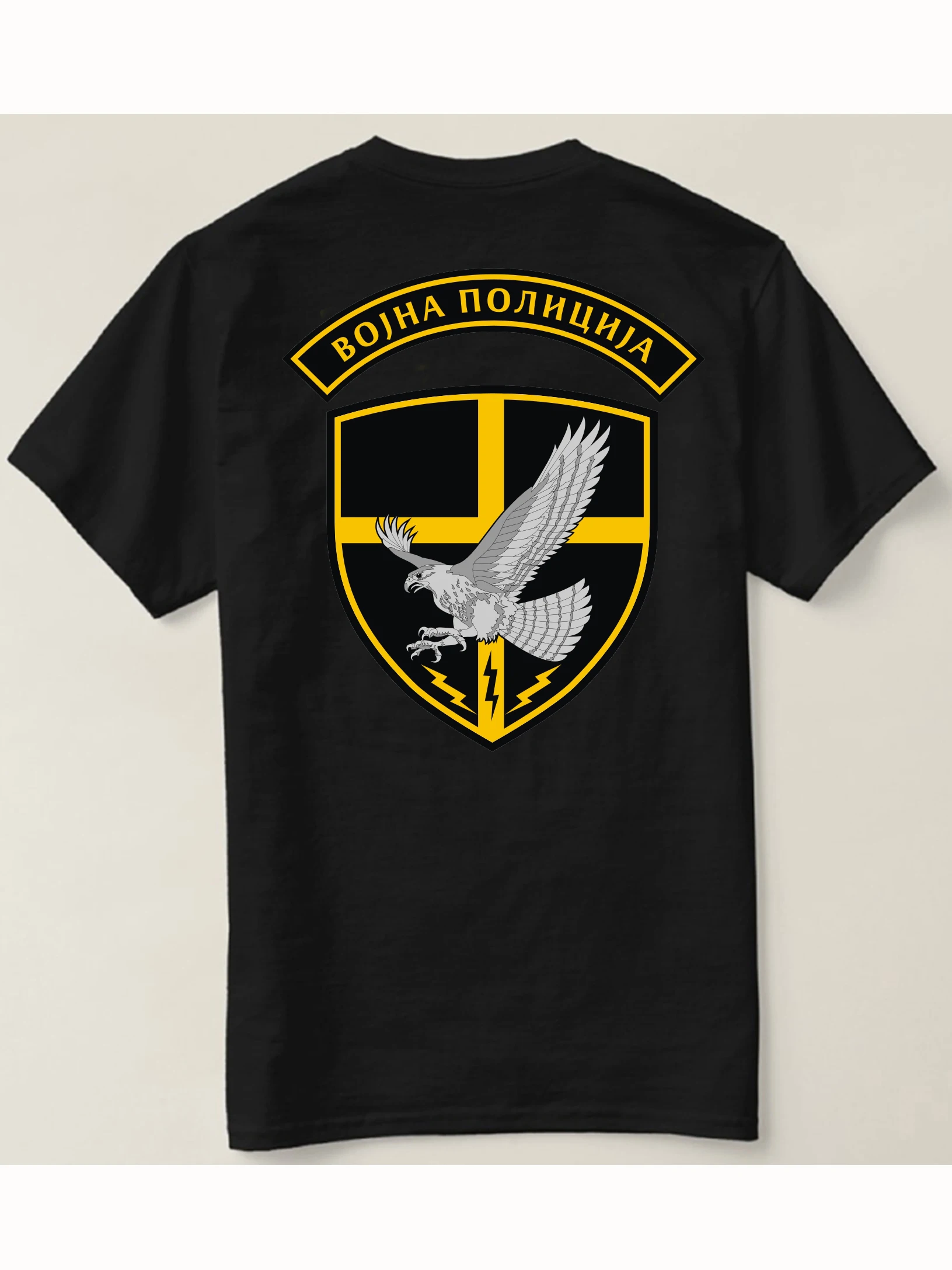 Serbian Special Forces Military  Counter-terrorist Battalion Mens T Shirt. High Quality Cotton, Loose Casual T-shirt S-3XL