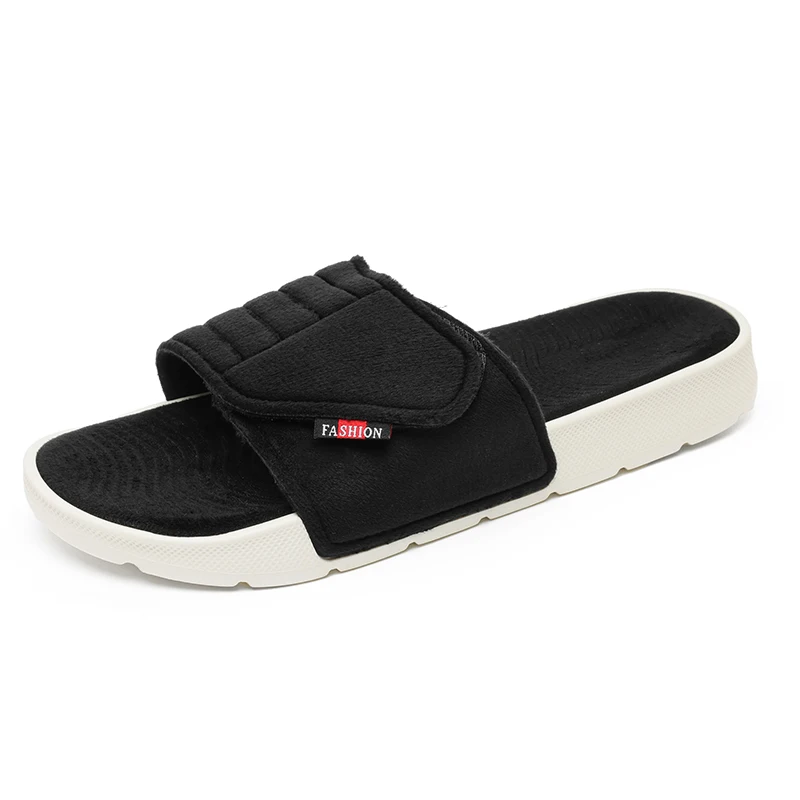 شبشب شتوي الذكور حذاء كاجوال الرجال الوجه يتخبط الرجال مريحة الذكور الشقق الرجال النعال الدافئة الجلد المدبوغ شبشب منزل الأحذية