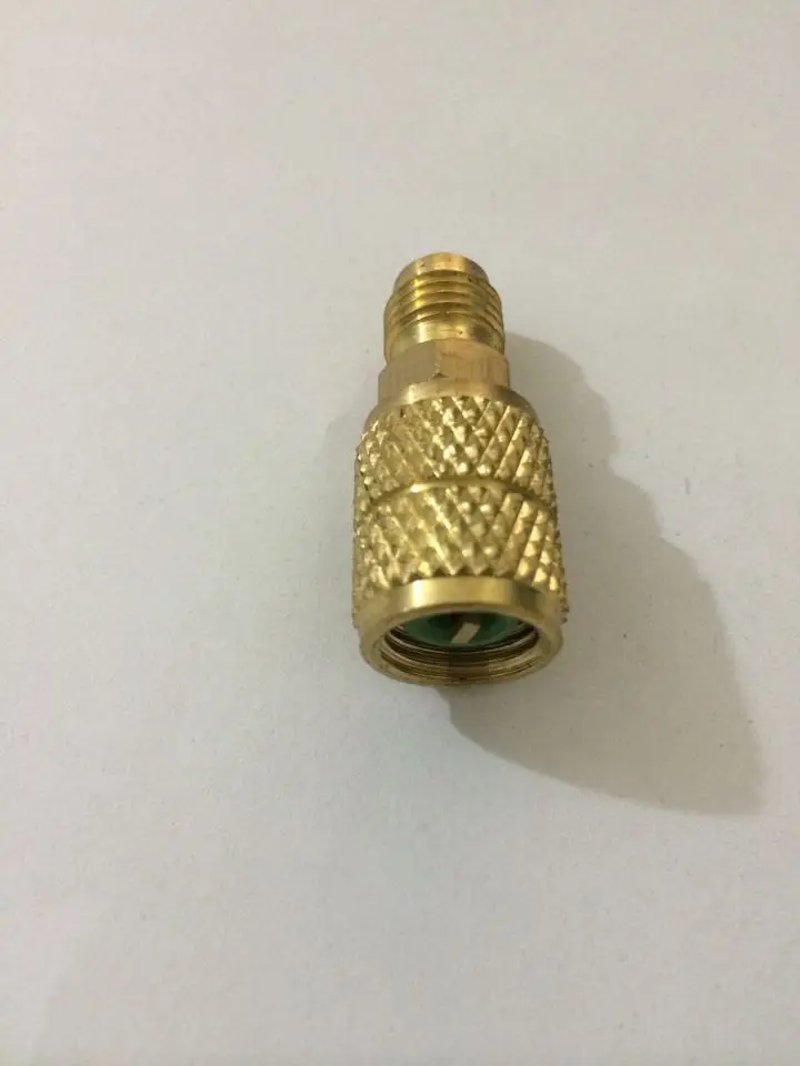 R410A refrigeration air conditioning adapter connector outer 1/4SAE inner 5/16SAE  ADAPTER AD87