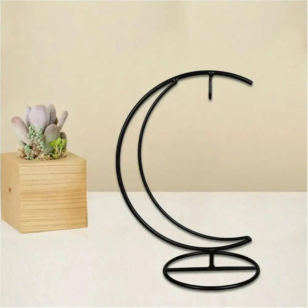 Creative Double Hook Heart-shaped Flower Stand Heart-shaped Simple Iron Display Stand S-shaped Ecological Bottle Stand Plant