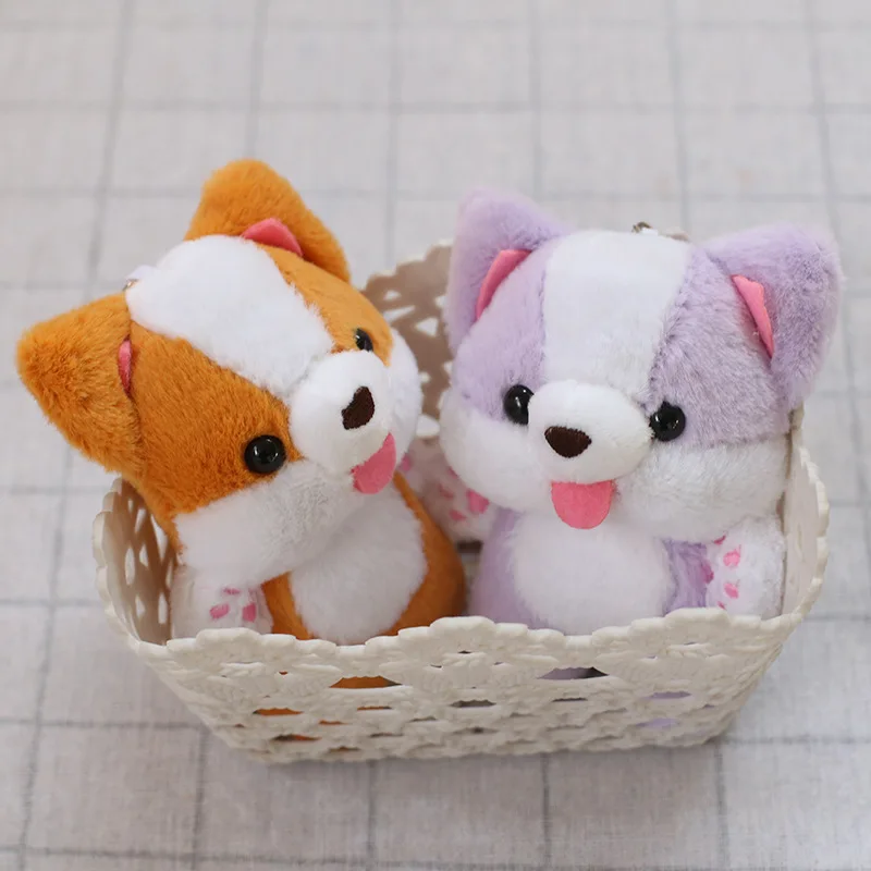 40pcs/lot Wholesale Cute Dog Plush Animal Toy Doll Pendant Bag Ornament Key Chain Gift Pta576,Deposit First to Get Discount much