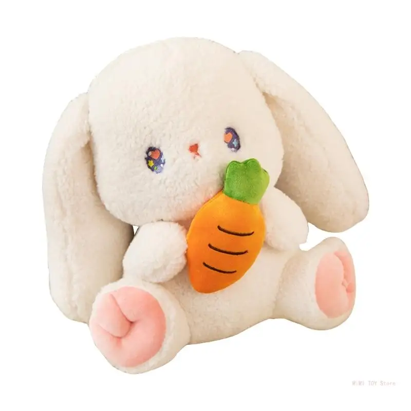 Pluche konijn schattig zacht knuffeldier slaapmiddelen konijntje geschenken 20cm/30cm