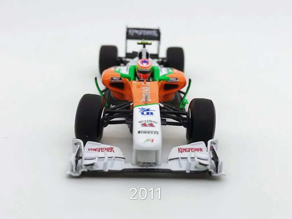 Minichamps 1:43 F1 VJM04 2011 Paul Di Resta Simulation Limited Edition Resin Metal Static Car Model Toy Gift