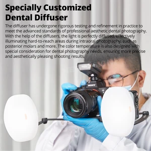 Godox MF-DD Diffuse Diffusor, silikales Geldiffusionsdom-Kit, Godox MF12 Blitz 8 Hauptverkauf Gelatine für die Beleuchtung - №6