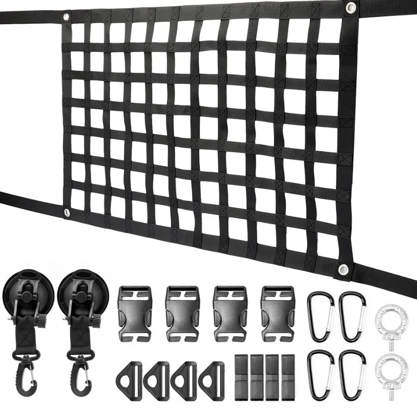 Off Road 4x4 Car Interior Rear Roof Stowage Net for 2019+ SUZUKI Jimny Jb64 Jb74