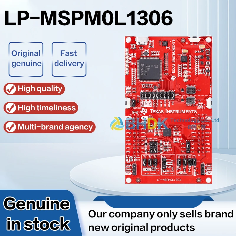 For TI LP-MSPM0L1306 MSPM0L1306 M0+MCU Analog Temperature Sensor Light Sensor