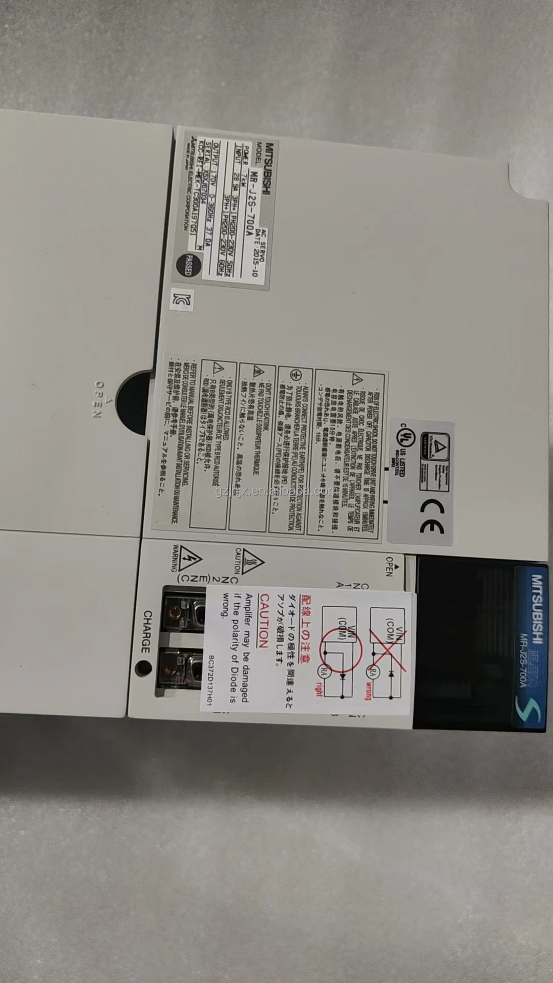 

Original J2S Series AC Servo Driver MR-J2S-700B-EG188/EG187/EG181/EG180/EG126/EG170/EG171 for Automation Applications
