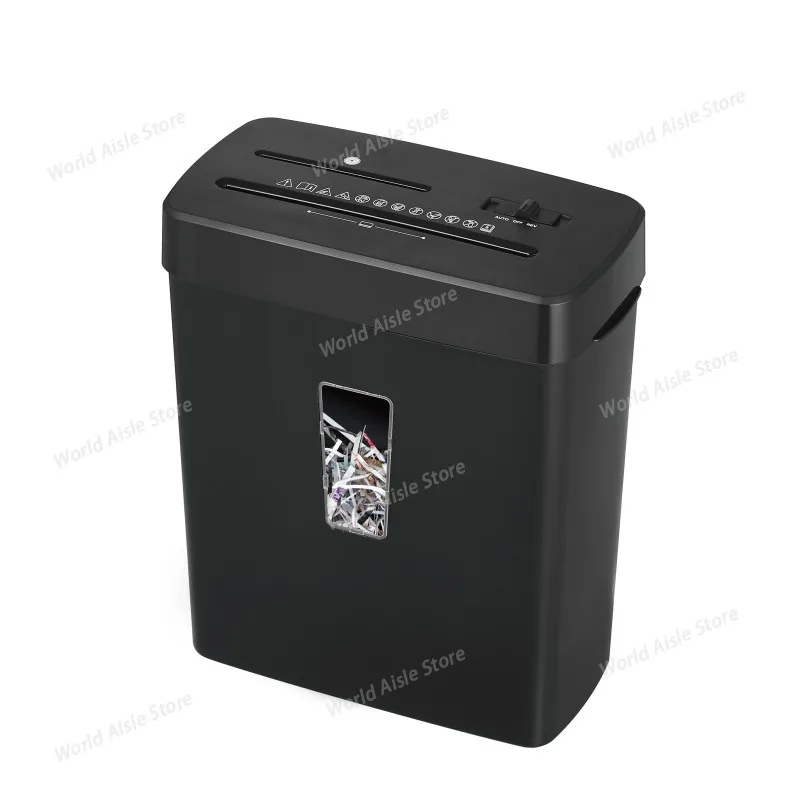 CD222 shredder office 13L large capacity 4 level security level 8 sheets electric document shredder household