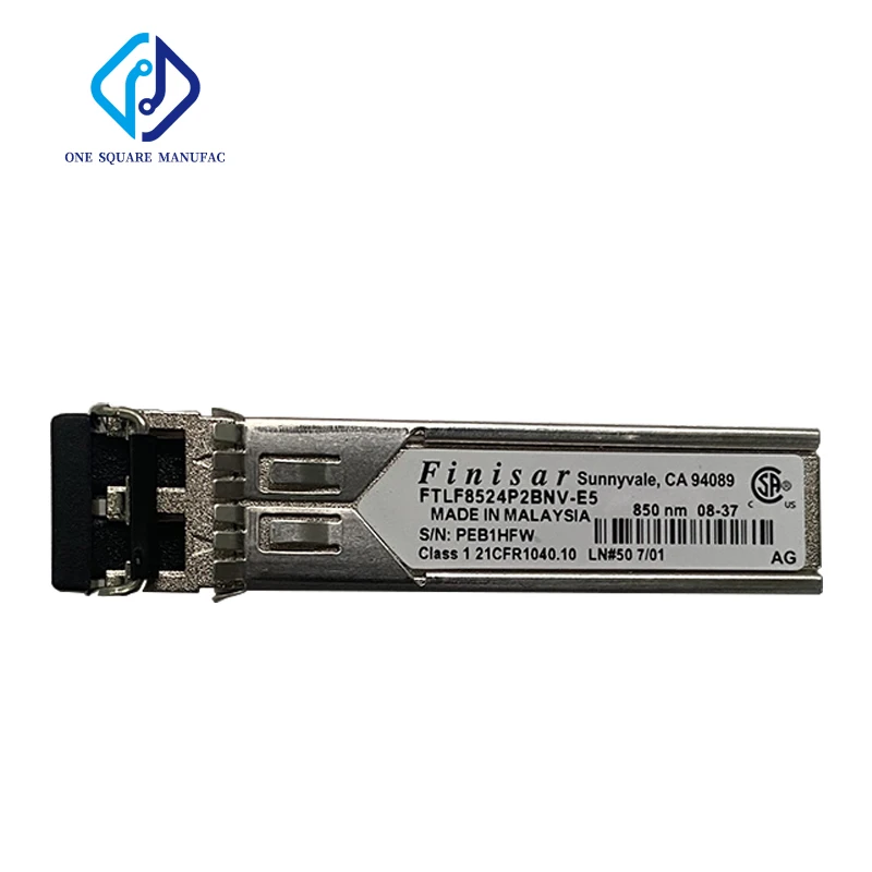 Finisar FTLF8524P2BNV-E5 SFP-4.25G-0.5KM-850NM Optical Fiber Transceiver