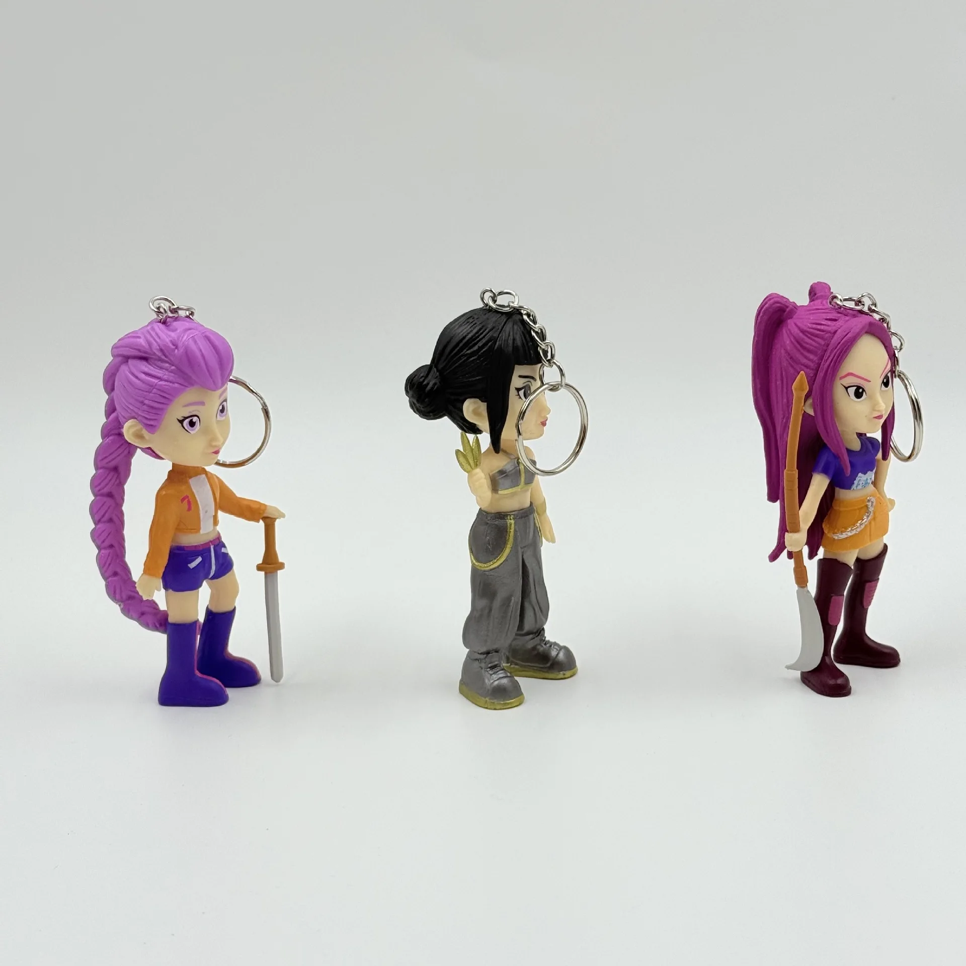 6個/セット Kpop デモンハンターズ フィギュア モデル おもちゃ PVC 漫画 ゲーム周辺機器 デスクデコレーション コレクション フィギュア モデル おもちゃ 子供向け