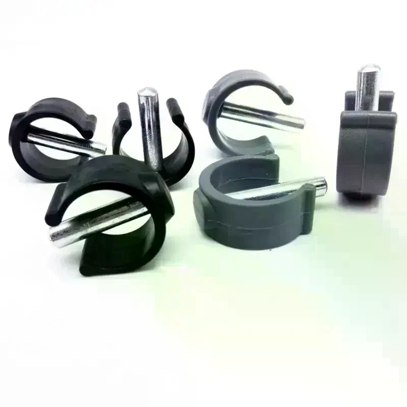 4Pcs Versatile C-Shape Cane Holder Clips For Seniors Mobility Aids Crutch Accessories Walker Replacement Parts Anti-Slip Walking