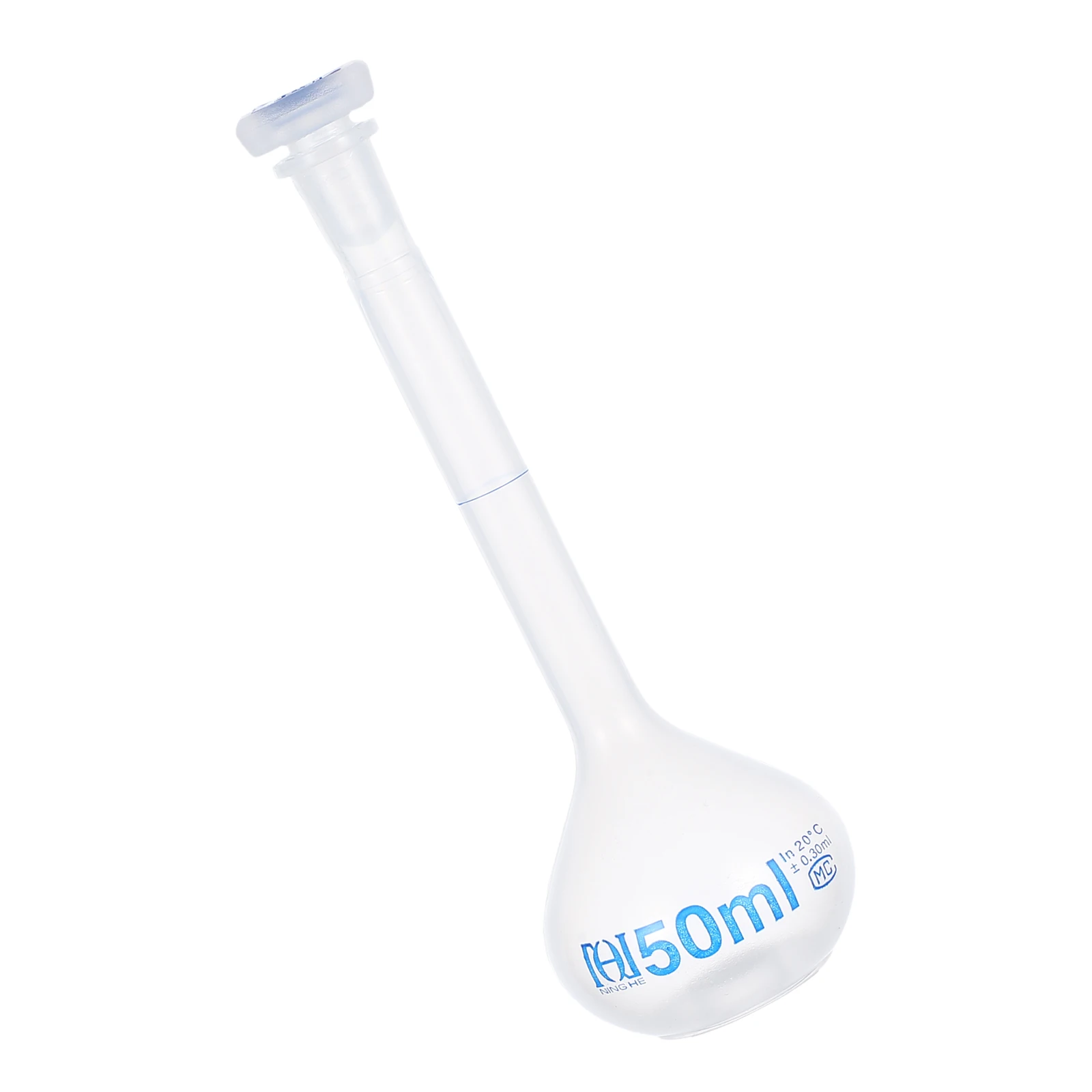 

Plastic Capacity Flask Experiment Test Flasks Volumetric for Science Lab Bottles Transparent