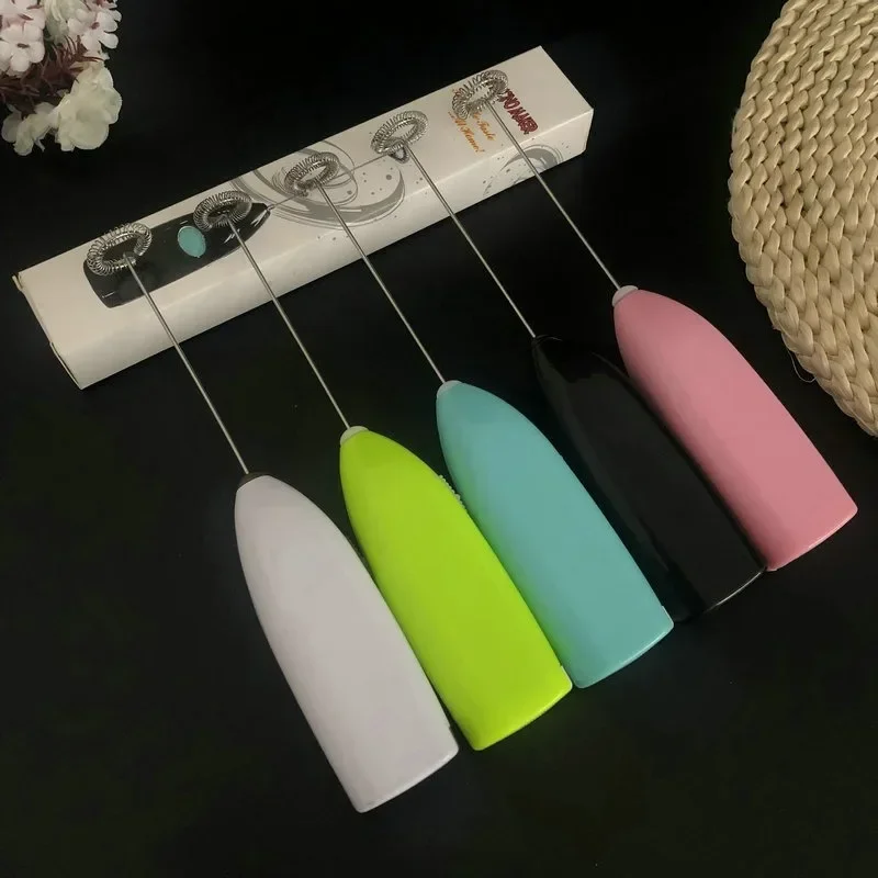 Mini Electric Whisk Household Handheld Mixer Milk Beater BakingTools Kitchen Supplies Cream Whipping Whip The Eggs With