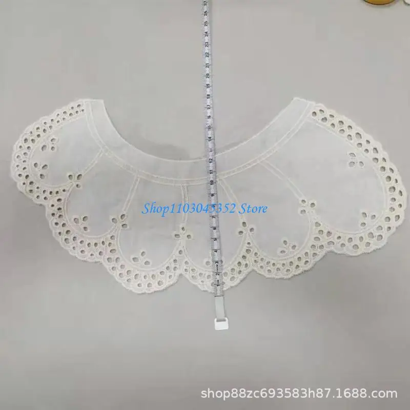 

Ложный воротник Детский съемный воротник Кружевная ажурная отделка Воротник на плечах Вышивка Воротник Кружевной вырез