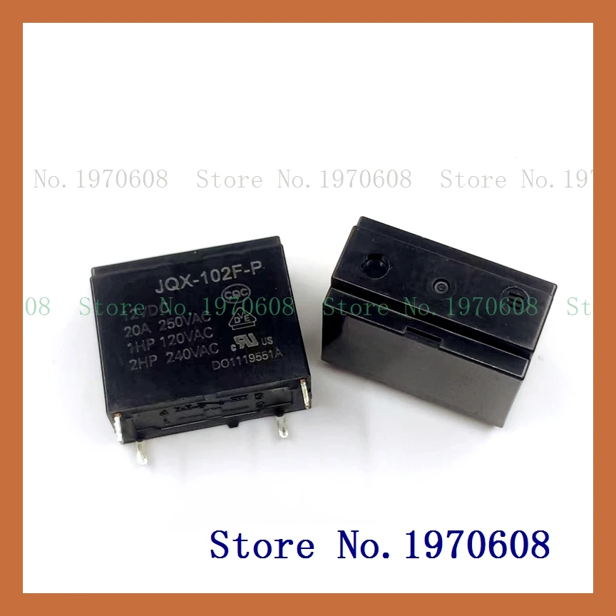 JQX-102F-P 12VDC DIP-4 20A G4A-1A-PE