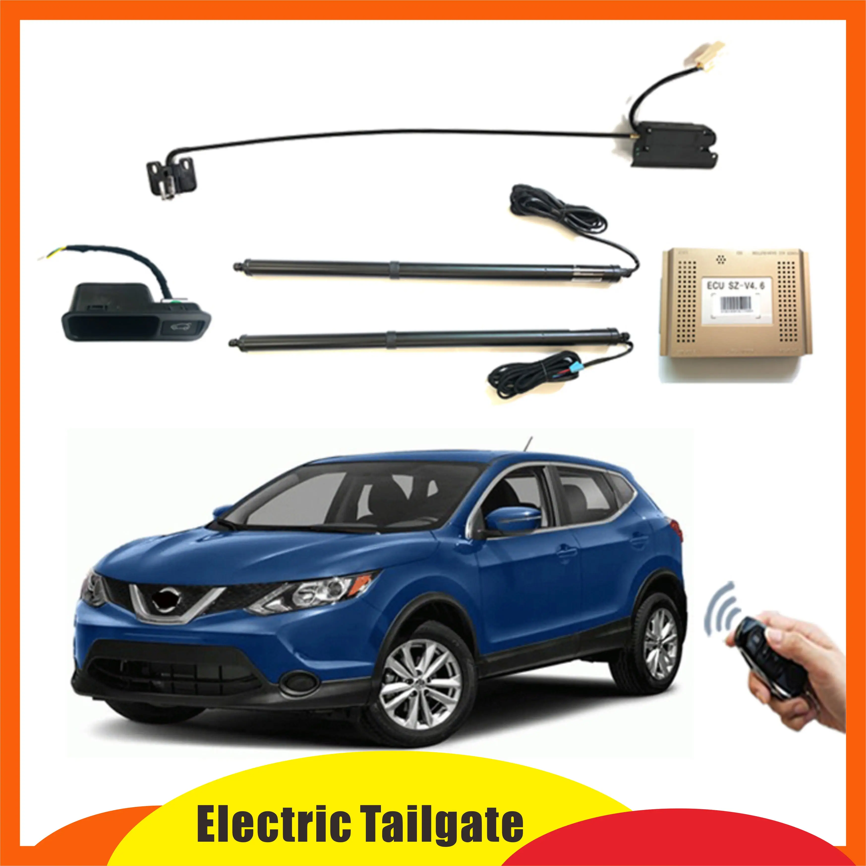 

Electric Tailgate Refitted For Nissan Qashqai 2016 2017 - 2021 Auto Power Liftgate Tail Gate Door Supports Shocks Tailgate Boot