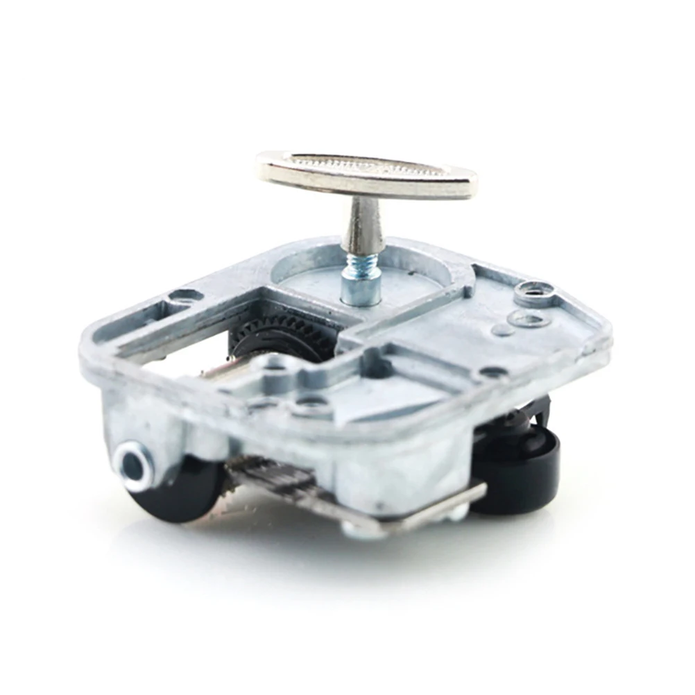 

1Set Music Box Mechanism Clockwork Movement Replacement Part for DIY Musical Box Exquisite Sound Power Spring-Driven 3-4 Min