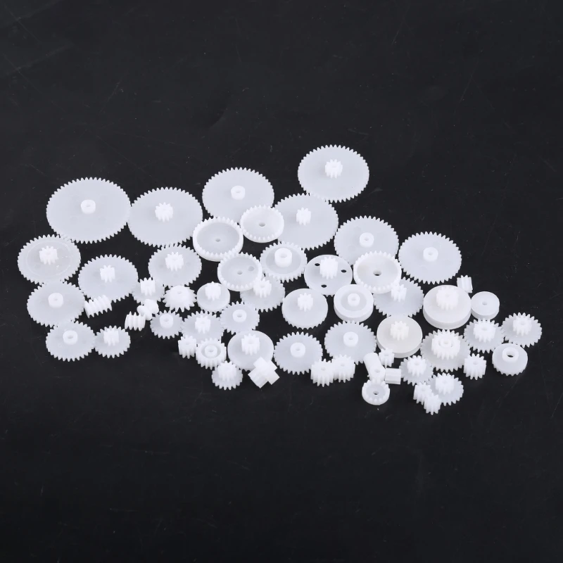 58 styles Toothed Wheels WSFS Gears Plastic All Module 0.5 Robot Parts DIY