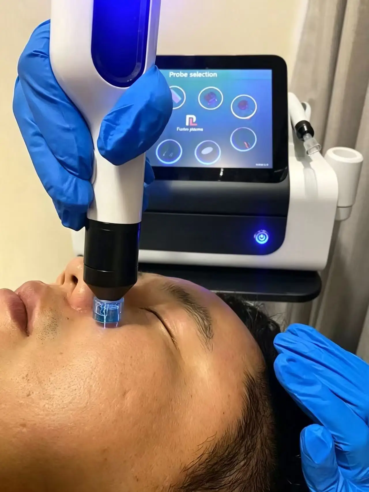 Latest 8 in1 Fusion Plasma Cold Warm Hyper Cold Jet Ozone Plasma plasma technology Acne Remove scalp treatment Ozone-jet Plasma