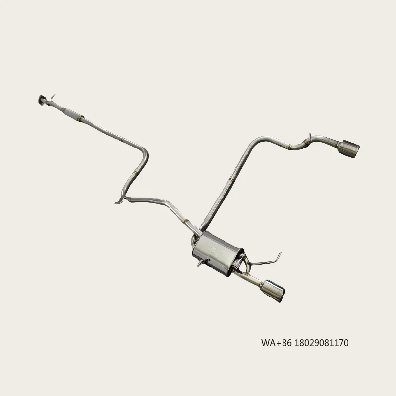 

Новая автомобильная выхлопная система с клапаном для MG MG6 1.8, из нержавеющей стали, с трубой Catback