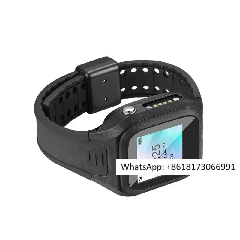 Corrective anti disassembly positioning watch, anti disassembly protection, external electronic wristband tracking watch