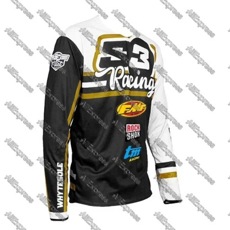 Herren Downhill Enduro Moto Jersey Unisex Off-Road DH Motocross MX Radfahren Sweatshirt BMX Racing Shirt Outdoor Sportbekleidung