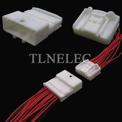 24 Pin Way Auto Rearview Mirror Wiring Cable Socket with Wires Car Small Current Connectors 1473413-1 1318917-1 1376103-1