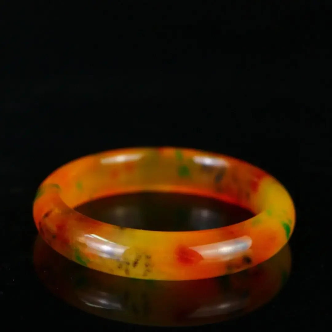 完璧なハイアイスジェダイトカラフルなセイコー彫刻ブレスレット女性の絶妙なジュエリーギフトコレクション