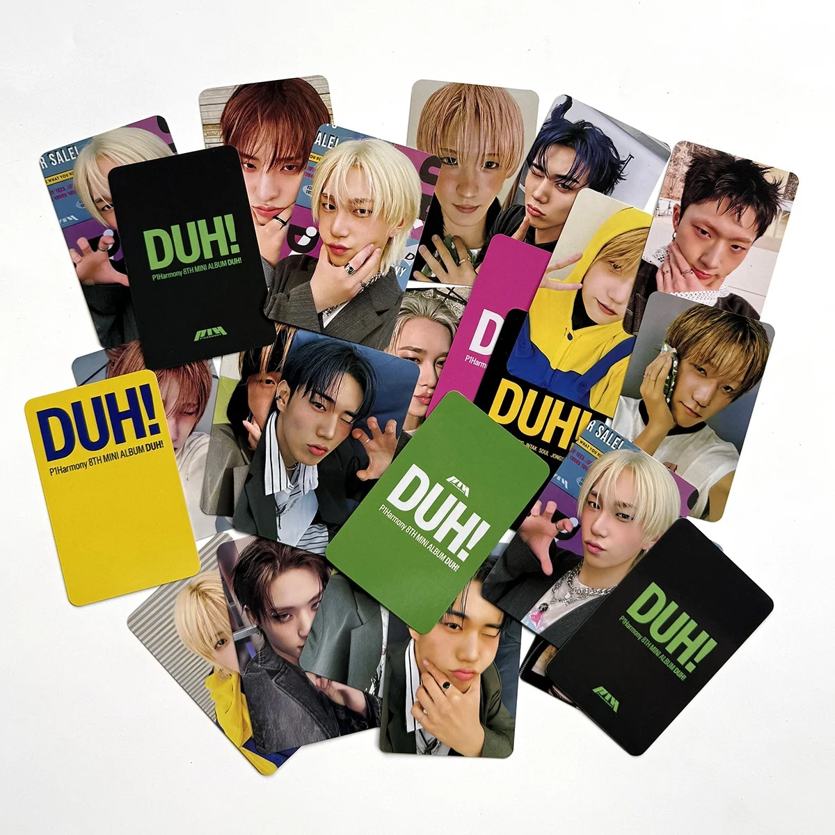 KPOP P1Harmony ألبوم صغير DUH ألبوم بطاقة K4 WVS بطاقة خاصة FNC بطاقة عشوائية HOLLO LOVE JONGSEOB JIUNG INTAK مجموعات المشجعين