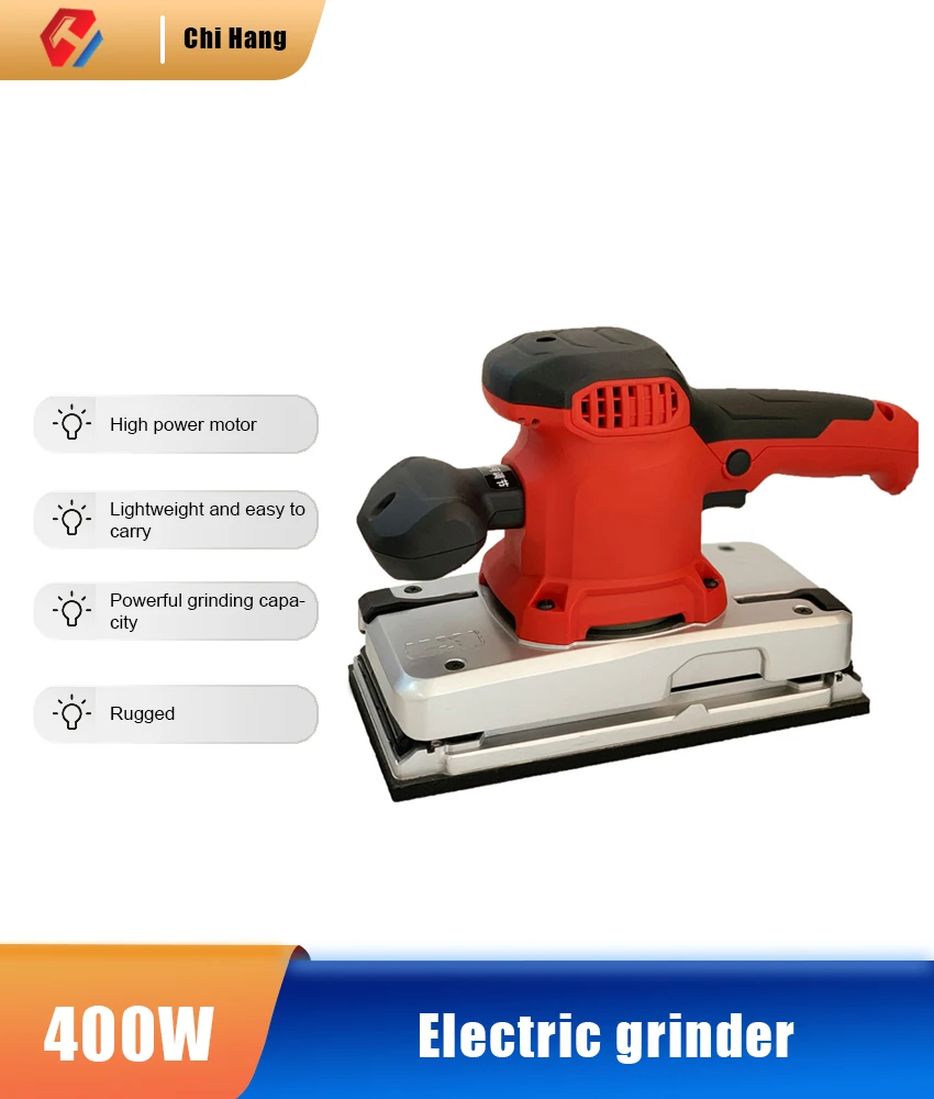 

Power Tools Flatbed Sander Sandpaper Machine Flat Grinder Woodworking Polisher Electric Sander