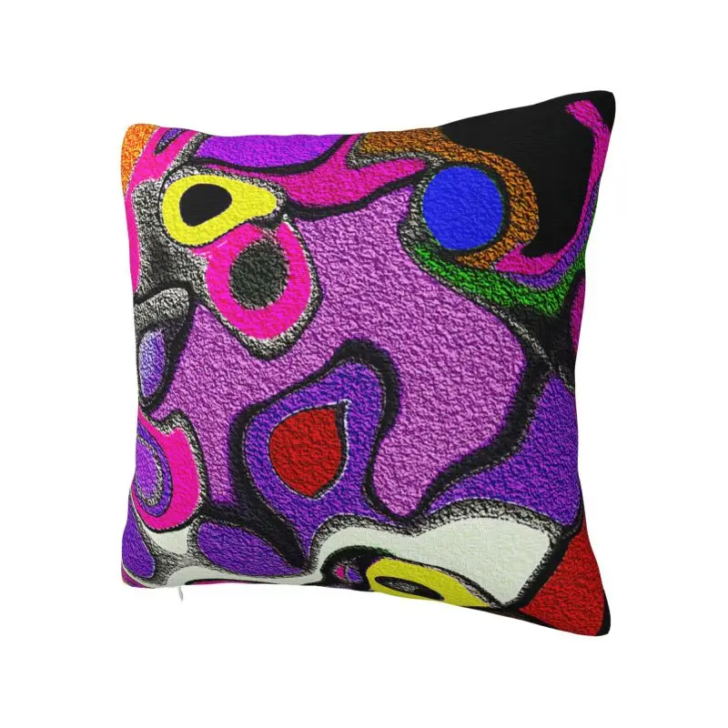 Melted Rubiks Cube Luxury Throw Pillow Cover Home Decor Chair Cushion